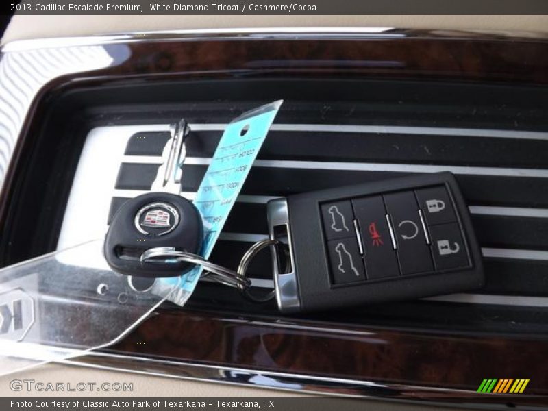 Keys of 2013 Escalade Premium