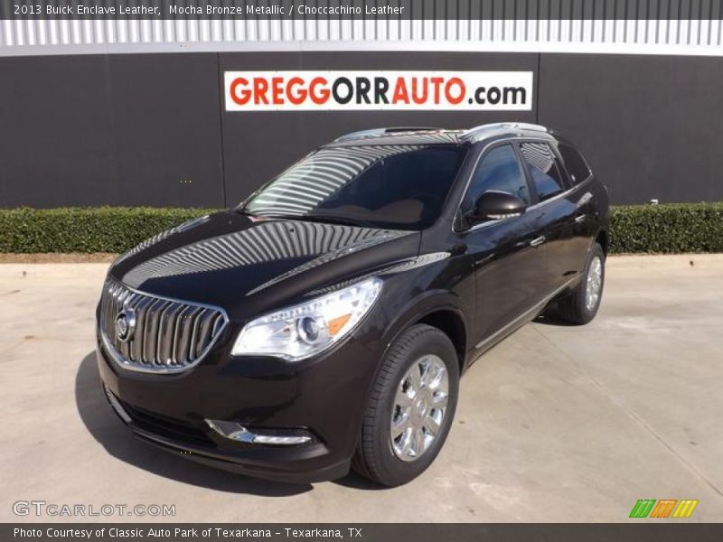 Mocha Bronze Metallic / Choccachino Leather 2013 Buick Enclave Leather