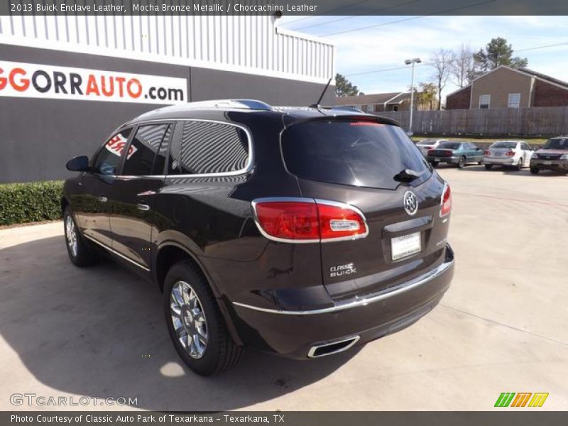 Mocha Bronze Metallic / Choccachino Leather 2013 Buick Enclave Leather