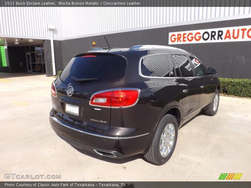 Mocha Bronze Metallic / Choccachino Leather 2013 Buick Enclave Leather