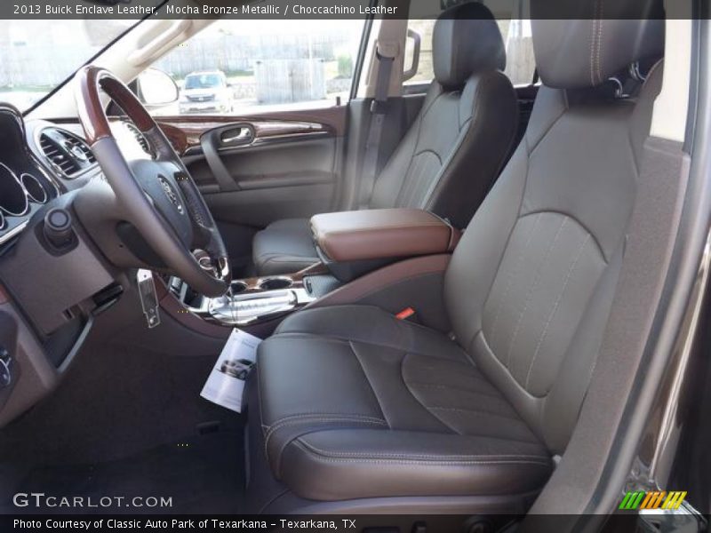 Mocha Bronze Metallic / Choccachino Leather 2013 Buick Enclave Leather