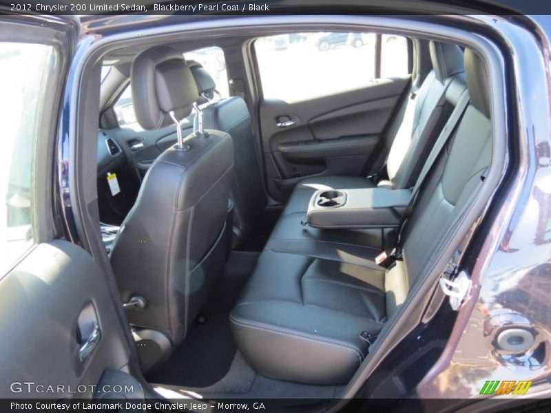 Rear Seat of 2012 200 Limited Sedan