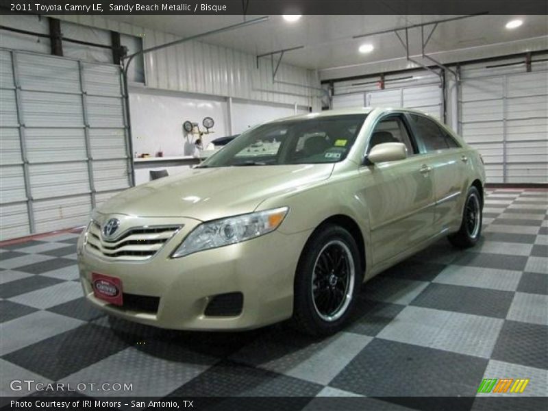 Sandy Beach Metallic / Bisque 2011 Toyota Camry LE