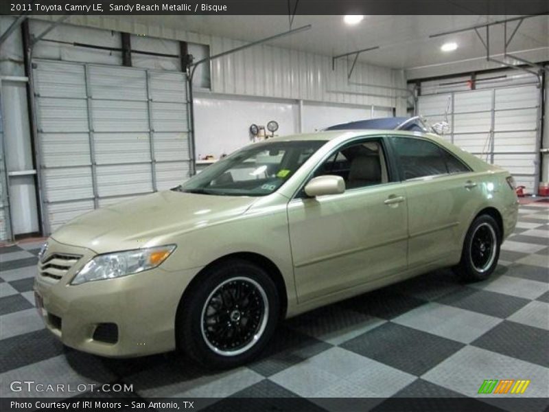 Sandy Beach Metallic / Bisque 2011 Toyota Camry LE