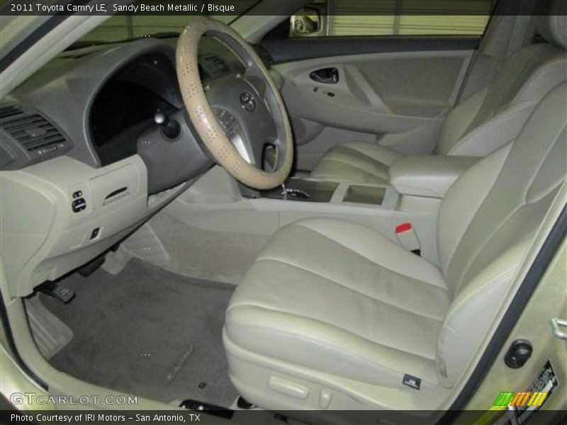 Sandy Beach Metallic / Bisque 2011 Toyota Camry LE