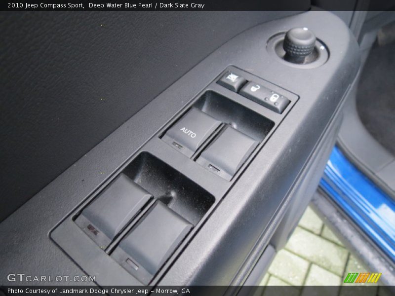Deep Water Blue Pearl / Dark Slate Gray 2010 Jeep Compass Sport
