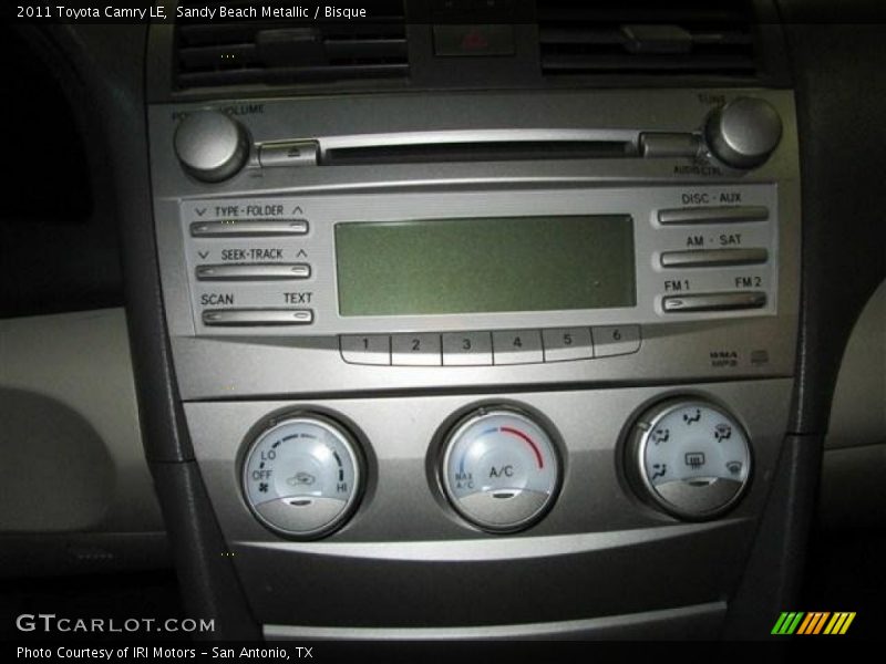 Sandy Beach Metallic / Bisque 2011 Toyota Camry LE