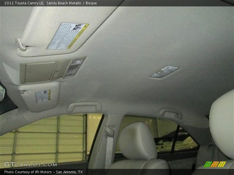 Sandy Beach Metallic / Bisque 2011 Toyota Camry LE