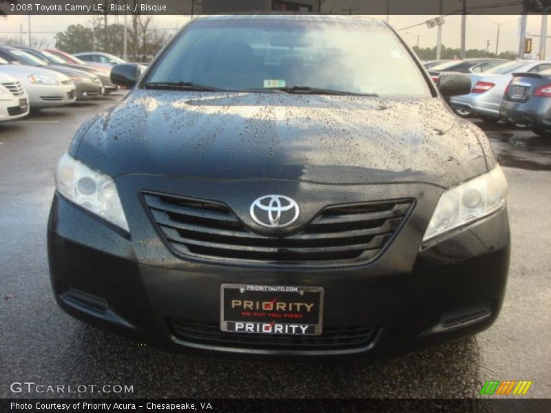 Black / Bisque 2008 Toyota Camry LE
