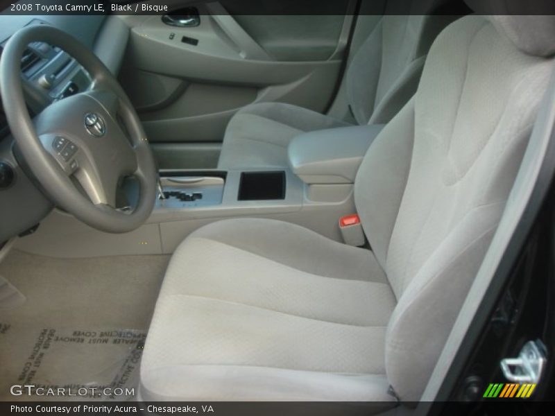 Black / Bisque 2008 Toyota Camry LE