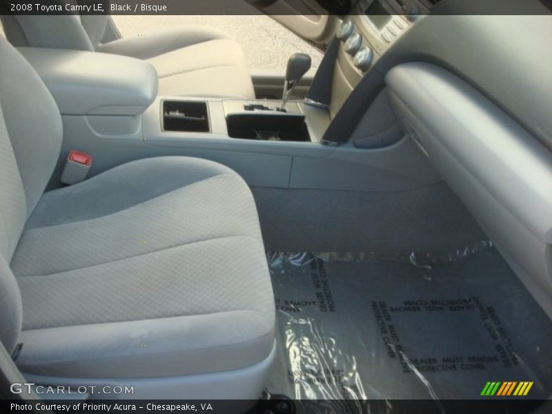Black / Bisque 2008 Toyota Camry LE