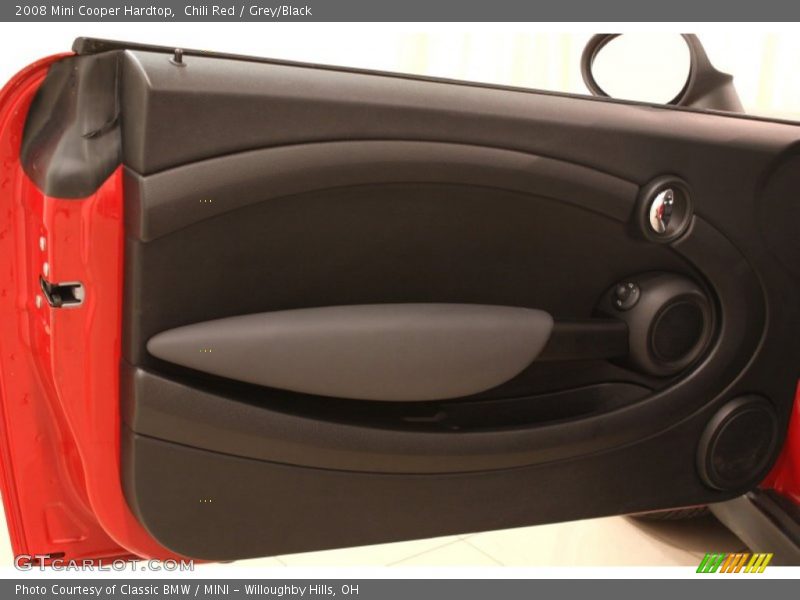 Chili Red / Grey/Black 2008 Mini Cooper Hardtop