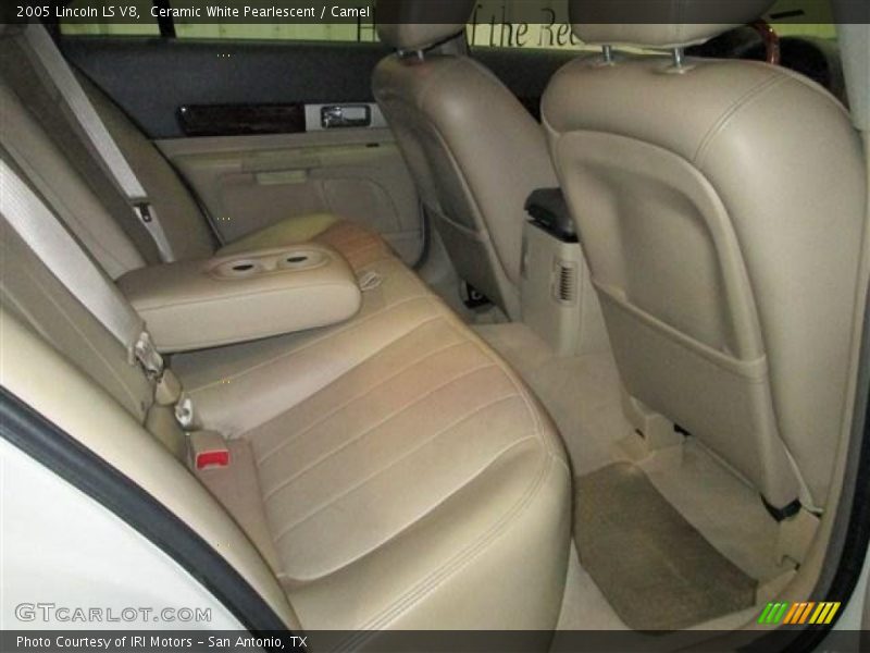 Ceramic White Pearlescent / Camel 2005 Lincoln LS V8