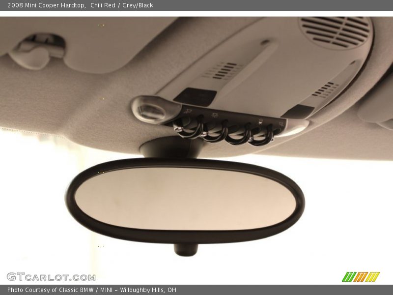 Chili Red / Grey/Black 2008 Mini Cooper Hardtop