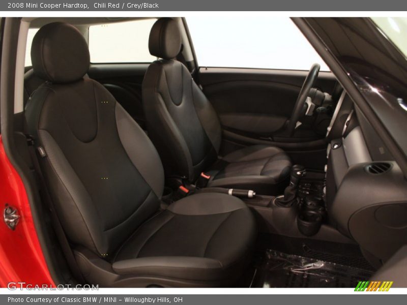 Chili Red / Grey/Black 2008 Mini Cooper Hardtop