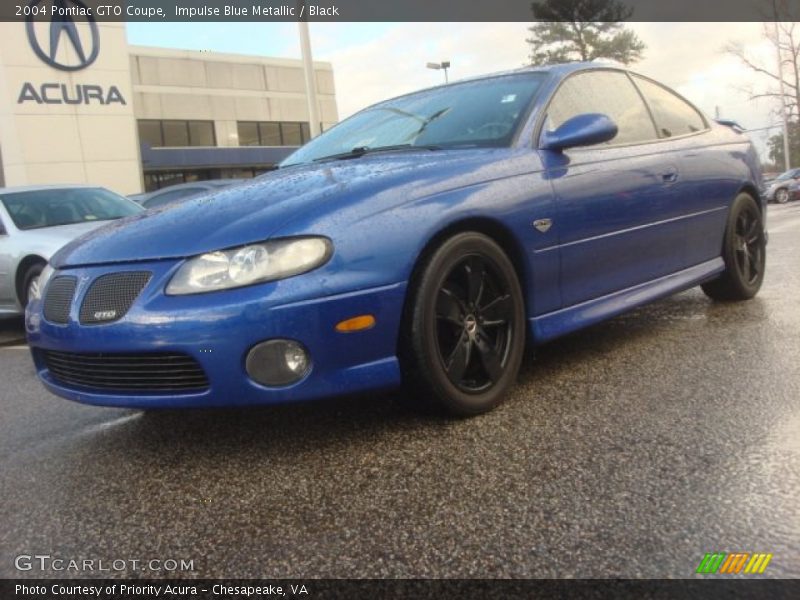 Front 3/4 View of 2004 GTO Coupe