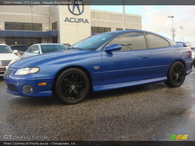  2004 GTO Coupe Impulse Blue Metallic