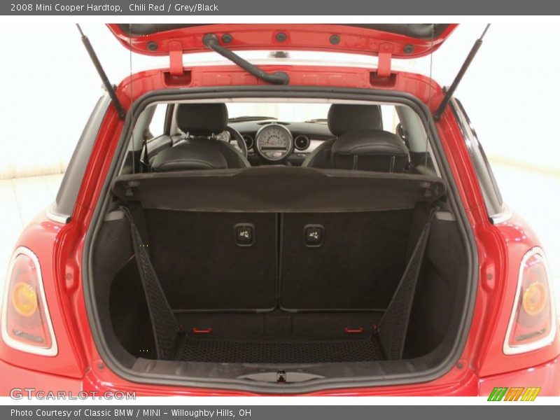 Chili Red / Grey/Black 2008 Mini Cooper Hardtop