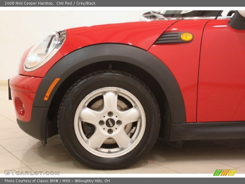 Chili Red / Grey/Black 2008 Mini Cooper Hardtop