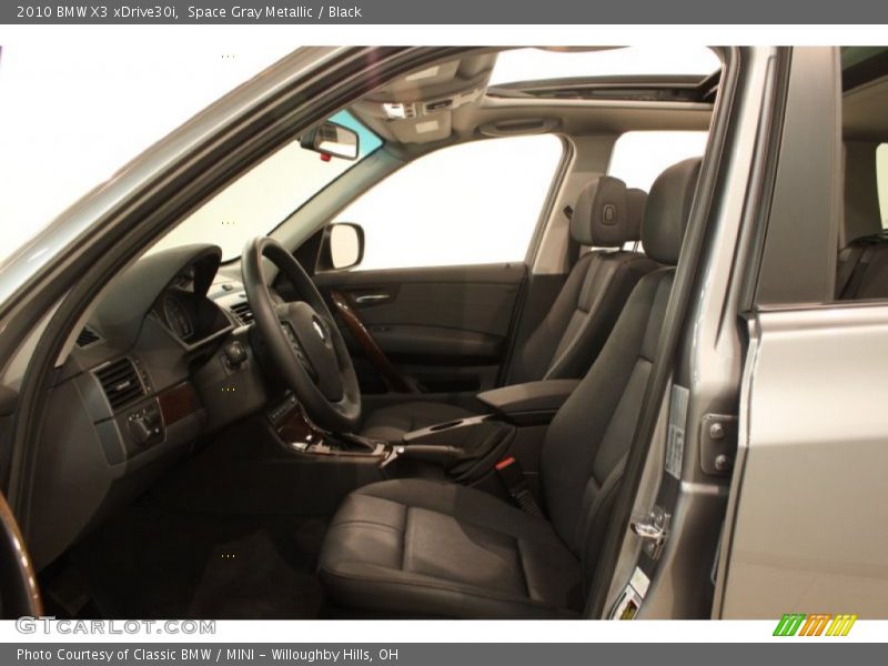 Space Gray Metallic / Black 2010 BMW X3 xDrive30i
