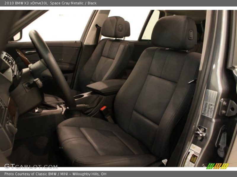 Space Gray Metallic / Black 2010 BMW X3 xDrive30i