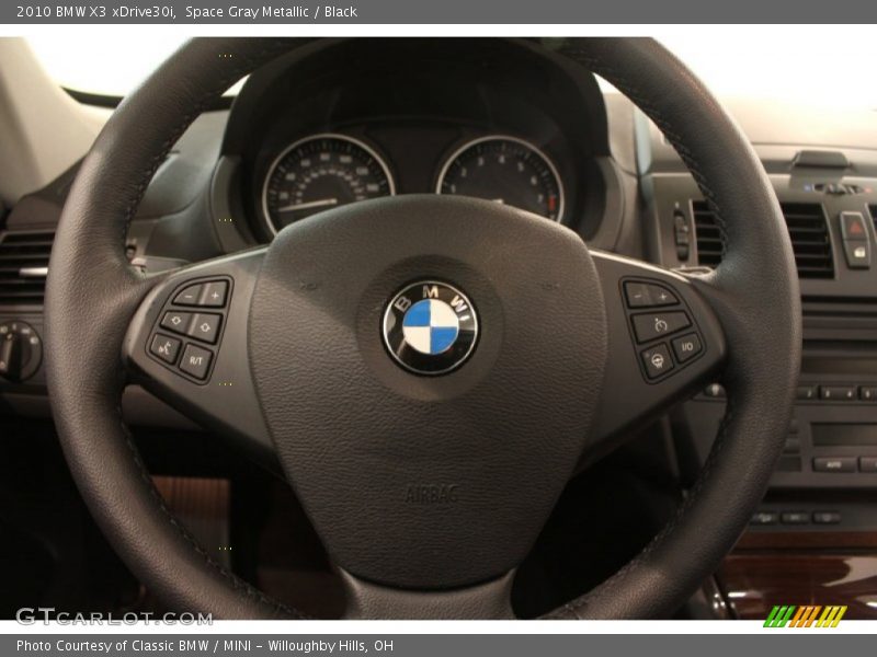 Space Gray Metallic / Black 2010 BMW X3 xDrive30i
