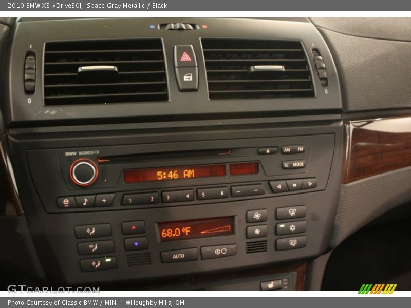 Space Gray Metallic / Black 2010 BMW X3 xDrive30i