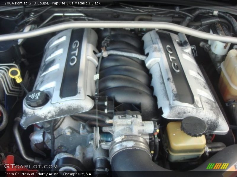  2004 GTO Coupe Engine - 5.7 Liter OHV 16-Valve V8