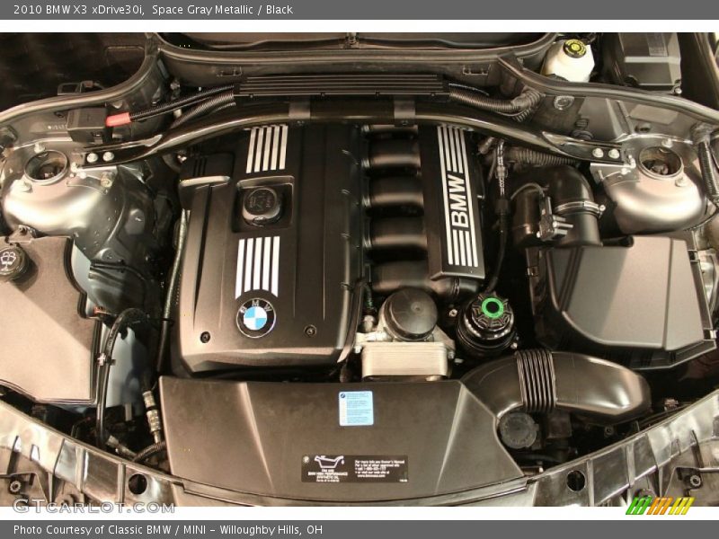 Space Gray Metallic / Black 2010 BMW X3 xDrive30i