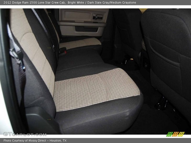 Bright White / Dark Slate Gray/Medium Graystone 2012 Dodge Ram 1500 Lone Star Crew Cab