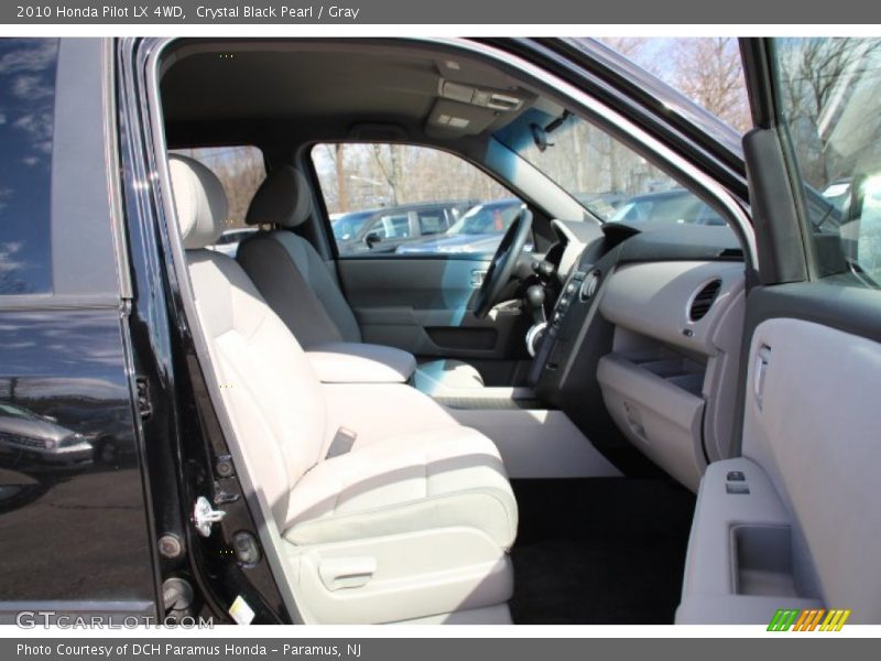 Crystal Black Pearl / Gray 2010 Honda Pilot LX 4WD