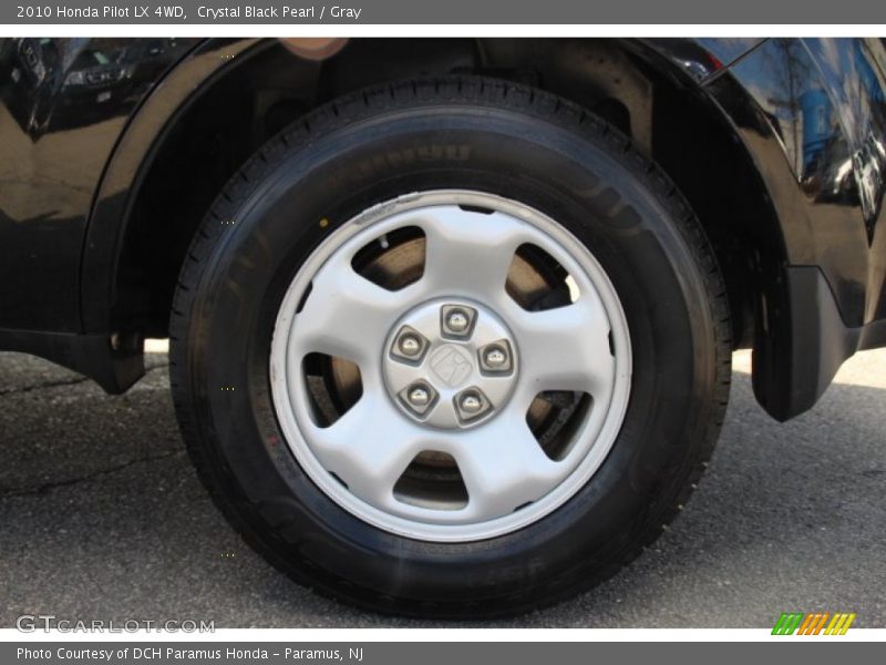 Crystal Black Pearl / Gray 2010 Honda Pilot LX 4WD