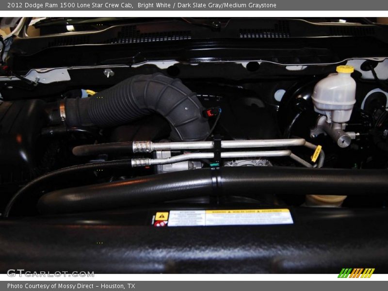 Bright White / Dark Slate Gray/Medium Graystone 2012 Dodge Ram 1500 Lone Star Crew Cab