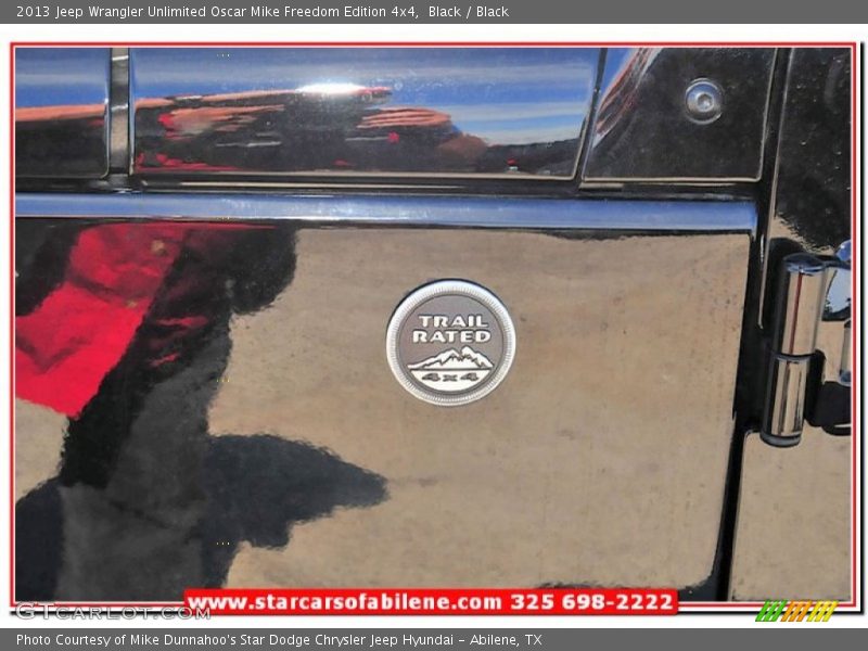 Black / Black 2013 Jeep Wrangler Unlimited Oscar Mike Freedom Edition 4x4