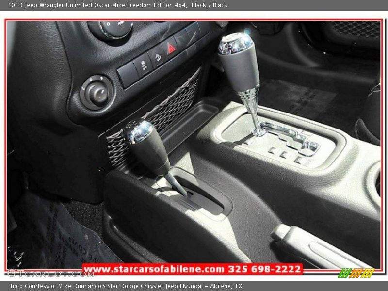 Black / Black 2013 Jeep Wrangler Unlimited Oscar Mike Freedom Edition 4x4