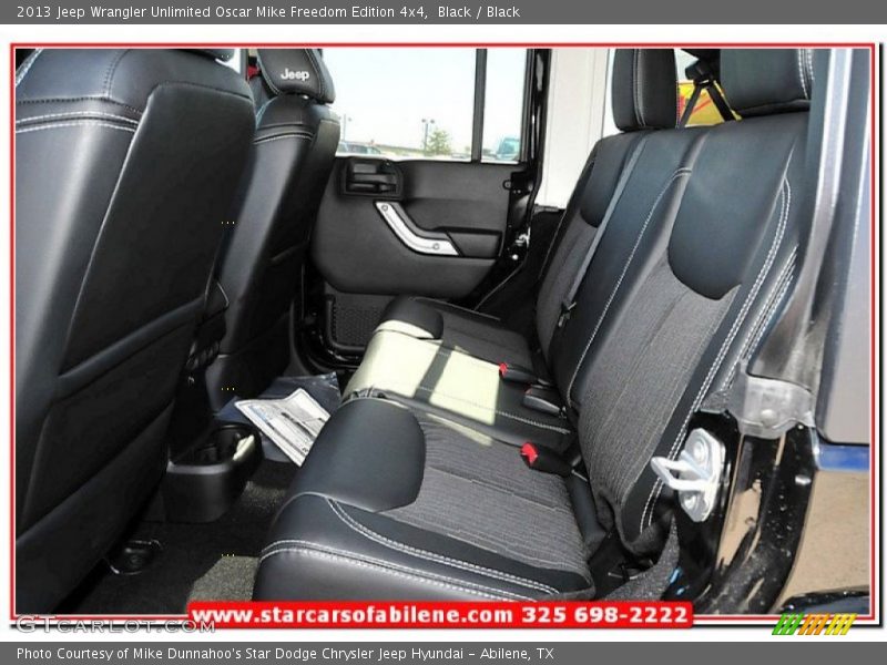 Black / Black 2013 Jeep Wrangler Unlimited Oscar Mike Freedom Edition 4x4
