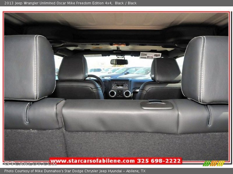 Black / Black 2013 Jeep Wrangler Unlimited Oscar Mike Freedom Edition 4x4