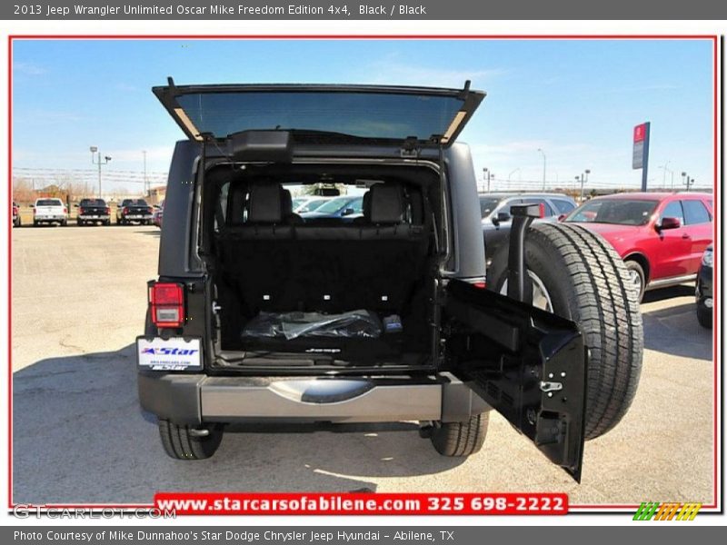 Black / Black 2013 Jeep Wrangler Unlimited Oscar Mike Freedom Edition 4x4