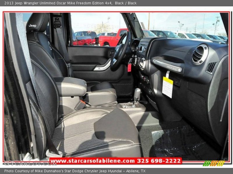 Black / Black 2013 Jeep Wrangler Unlimited Oscar Mike Freedom Edition 4x4
