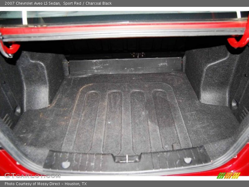 Sport Red / Charcoal Black 2007 Chevrolet Aveo LS Sedan