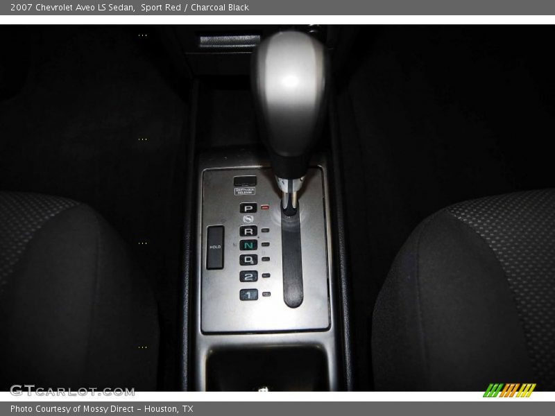 Sport Red / Charcoal Black 2007 Chevrolet Aveo LS Sedan