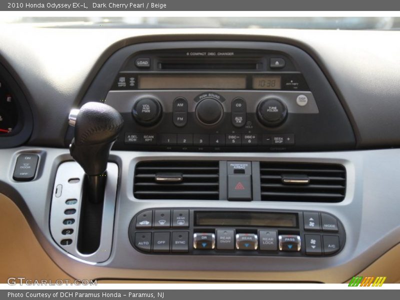 Dark Cherry Pearl / Beige 2010 Honda Odyssey EX-L