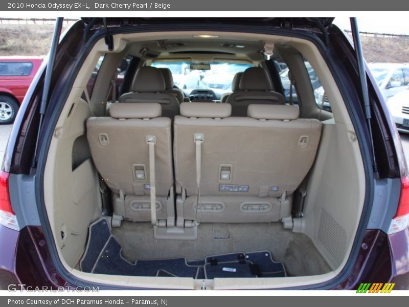 Dark Cherry Pearl / Beige 2010 Honda Odyssey EX-L