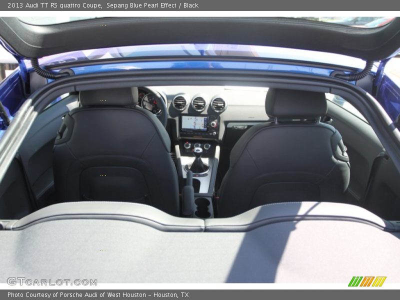 Sepang Blue Pearl Effect / Black 2013 Audi TT RS quattro Coupe