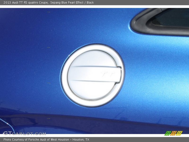 Sepang Blue Pearl Effect / Black 2013 Audi TT RS quattro Coupe