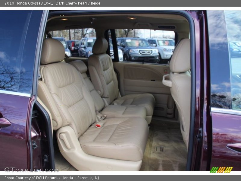 Dark Cherry Pearl / Beige 2010 Honda Odyssey EX-L