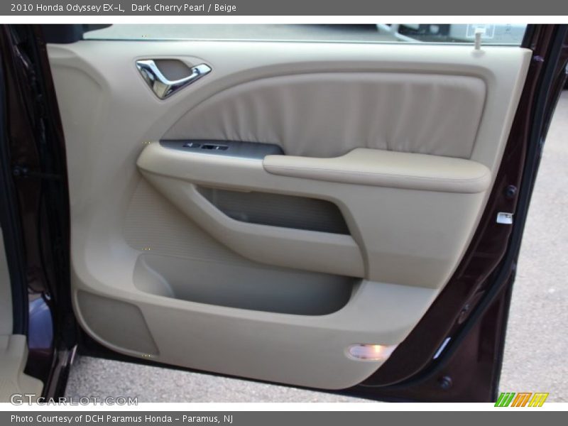 Dark Cherry Pearl / Beige 2010 Honda Odyssey EX-L