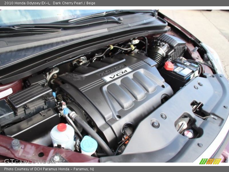 Dark Cherry Pearl / Beige 2010 Honda Odyssey EX-L