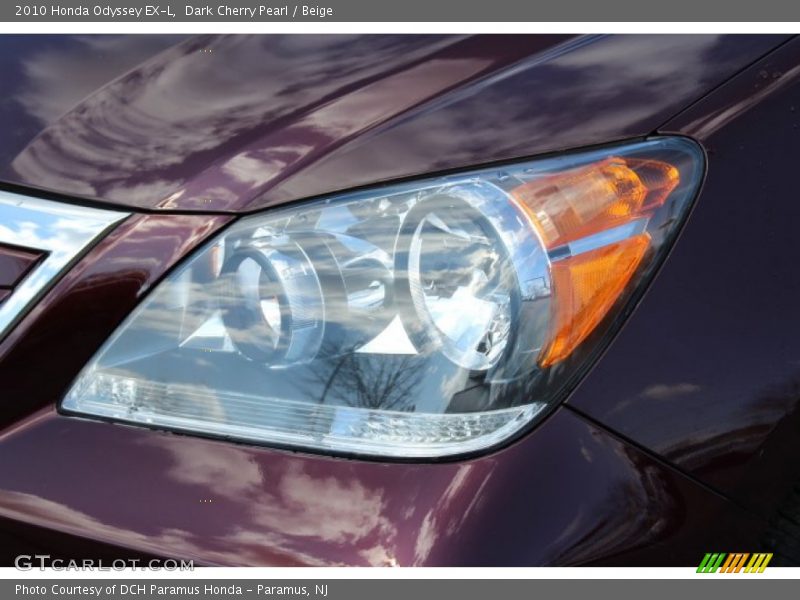 Dark Cherry Pearl / Beige 2010 Honda Odyssey EX-L