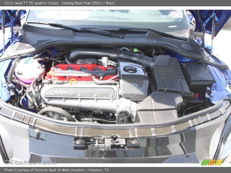  2013 TT RS quattro Coupe Engine - 2.5 Liter FSI Turbocharged DOHC 20-Valve VVT 5 Cylinder